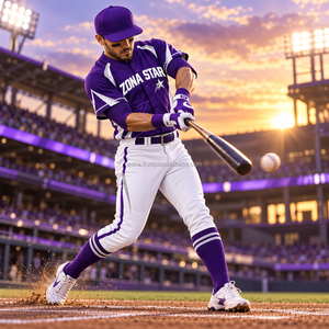 Ensemble de maillot et pantalon de baseball personnalisé pour jeunes et hommes, sublimé, en polyester à séchage rapide, pour équipes scolaires, vente en gros, OEM - Product Image 4