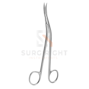 Ciseaux orthopédiques Dandy 6,75 à 7,75 pouces, courbés, chirurgicaux, en acier inoxydable, certifiés CE Classe II par SurgiRight - Product Image 4