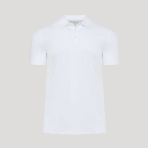 เสื้อโปโลผู้ชายผ้าฝ้าย OEM ODM รับผลิตตามสั่ง แบรนด์ส่วนตัว ขายส่ง ผู้ผลิตเสื้อโปโลชายไซส์ใหญ่ เสื้อโปโลพรีเมียมสีขาวสำหรับตีกอล์ฟ - Product Image 5