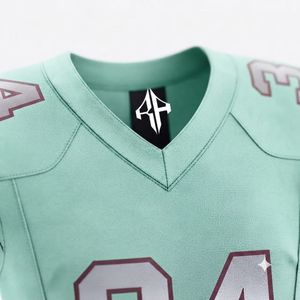 Uniforme de football américain pour hommes de haute qualité, col en V, sans manches, imprimé par sublimation, 100% polyester, par RIVIAN ATLANTIC - Product Image 6