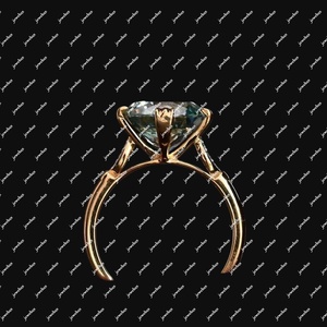 Bague tendance pour femme au design unique, idéale pour les mariages, les fiançailles et les soirées. Disponible à prix export. - Product Image 4