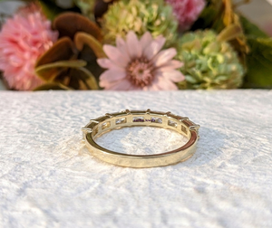 Bague en or massif 18 carats pour femme Lurba Jewels, diamant de laboratoire taille radiant, certifié IGI, tendance, pour fiançailles, mariage, cadeau, style soirée - Product Image 3