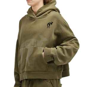 Sudadera con capucha y cremallera para mujer, capa de aire, 300 GSM, suave, manga larga, ropa deportiva, informal, cálida, para exteriores - Product Image 6