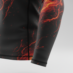 Camiseta de Compresión Unisex de Manga Larga para Artes Marciales, Personalizable por Sublimación, para Entrenamiento de BJJ, MMA, Jiu Jitsu, Sin Gi, Grappling - Product Image 5