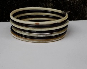 Buffalo Horn Bangle Natural Color Premium Handmade Smooth - Product Image 6
