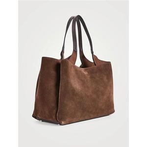 Western Style Genuine Leather Handbags Customizable Designs Durable Eco-Friendly Zipper Closure Large Capacity Custom Logo Print - Product Image 5