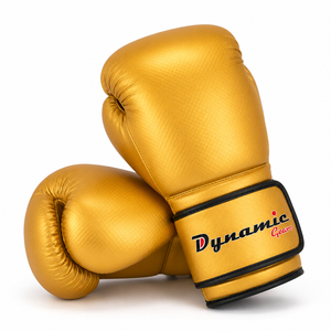 Guantes de Boxeo Profesionales de Cuero en Oferta, Ecológicos, con Logotipo Personalizado y Correa para la Muñeca para Competición - Product Image 2