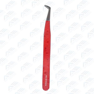 Pinzas para Extensión de Pestañas de Volumen Ruso, Instrumentos de Belleza Profesionales para Artistas de Pestañas, Pinzas de Alta Calidad con Puntas Finas y Estrechas - Product Image 3
