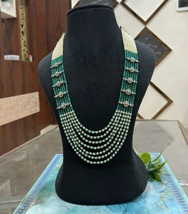 ชุดสร้อยคอพร้อมต่างหูมุกแท้ประดับมอสซาไนต์ชุบเงินทองเหลืองคุณภาพพรีเมียม ดีไซน์คลาสสิก เหมาะสำหรับเป็นของขวัญงานแต่งงานหรืองานหมั้น - Product Image 3