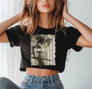 Women's <b>Light</b> Blue Cropped Knit for Shirt Short Sleeve Solid Color Zipper Front Loose Fit Casual Spring Summer Wear Quick Dry - Product Image 3