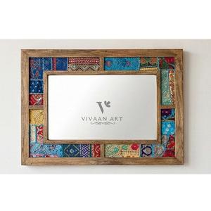 Grand miroir mural contemporain pour salon, chambre, salle de bain, entrée, décoration intérieure élégante - Product Image 1