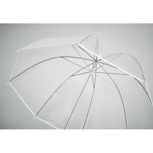 Parapluie promotionnel transparent avec design abandonné - Product Image 5