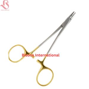 Portaagujas Oftálmico Derf de BISONS, Instrumento Quirúrgico de Acero Inoxidable, Venta al Por Mayor - Product Image 1