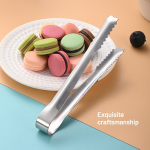 Pinzas para Mariscos de Hotel, Pinzas Metálicas para Hielo, Pinzas Antideslizantes para Alimentos, Pinzas para Bistec de Acero Inoxidable - Product Image 6