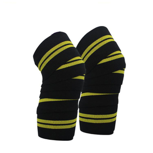 Bandes de soutien élastiques robustes GAF pour les genoux avec fermeture auto-agrippante antidérapante pour la musculation, les squats, les soulevés de terre, logo personnalisé - Product Image 3