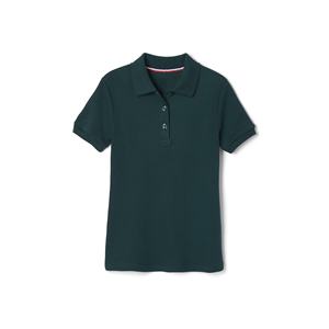 Camisetas Polo de Verano para Niñas de Primera Calidad, Diseño Personalizado, Color Sólido, Camisetas Polo para Niñas de Bangladesh - Product Image 3