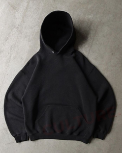 Sweat-shirt surdimensionné en molleton de coton de luxe 350 GSM, tissu brossé doux, vêtement de mode hivernal - Product Image 3