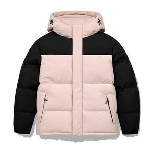 Chaqueta acolchada con capucha para hombre, personalizada, con cremallera completa, aislante, abrigo de invierno cálido, informal, ligero, para exteriores, unisex. - Product Image 5