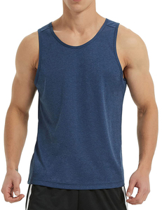 เสื้อกล้ามผู้ชาย LUXE ATTIRE INDUSTRY ขายส่ง ผ้าฝ้าย 100% เป็นมิตรกับสิ่งแวดล้อม น้ำหนักเบา สวมใส่สบาย เหมาะสำหรับออกกำลังกาย ฟิตเนส และสวมใส่ลำลอง - Product Image 1