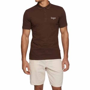 Men's Summer Printed <b>Polo</b> <b>Shirts</b> 100% Cotton Breathable Custom Logo Regular Fit Knitted Solid Color High Quality Plain Men <b>Shirt</b> - Product Image 5