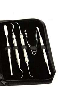 Kit de chirurgie dentaire vétérinaire Azicon de 9 pièces en acier inoxydable pour lapins et rongeurs, avec écarteurs buccaux et dilatateurs de joues - Product Image 2