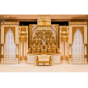 Impresionante y Elegante Gopuram Mandap para Bodas, de Fibra de Vidrio de Primera Calidad, Estilo Surindio, Personalizable en Tamaño y Color, DST EXPORTS Event - Product Image 1