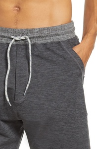 2025 nouveau Style haute qualité 100% coton hommes Gym Sweat Shorts impression personnalisée motif solide décontracté Shorts vierges - Product Image 4
