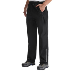 Pantalon coupe-vent décontracté, imprimé sur mesure, fermeture éclair, léger, résistant à l'eau, softshell, pantalon de sport d'extérieur - Product Image 1