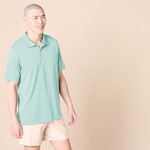 Fabricant OEM ODM de chemises pour hommes sur mesure, jersey 100% coton premium anti-plis 200g, chemises de golf avec logo brodé - Product Image 4