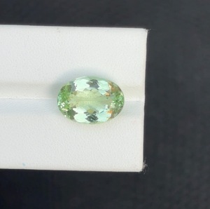 Turmalina natural color menta ovalada, 15.7x11.3mm, 9.71 quilates, corte de turmalina de gran tamaño - Product Image 4