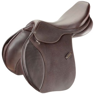 High Performance English Horse Riding Saddle Genuine Leather Lightweight Durable <b>Equestrian</b> Riding Equipment - Product Image 1