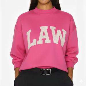 Custom Embroidered Streetwear Soft Cotton Mockneck Crewneck Pullover <b>Sweater</b> Fleece <b>Oversized</b> Women Mock Neck Sweatshirt - Product Image 6