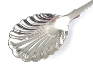 Decorative <b>Shell</b> Shaped Spoon Vintage Metal Salt and Spice Scoop for Kitchen Dining Table and Home Accessories - Product Image 3
