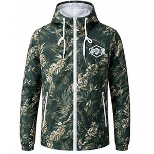 Chaqueta Cortavientos de Alto Rendimiento para Hombre, Impermeable, con Capucha, Ligera, Deportiva, Informal, para Exteriores, Fábrica de Ropa OEM ODM - Product Image 1
