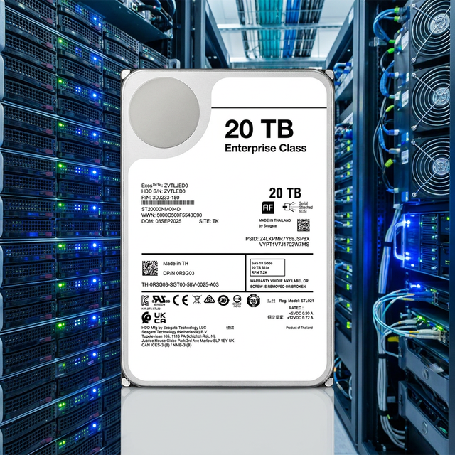 161-BBTX 20TB Hard Drive SAS 12Gbps 7.2K RPM 512e 3.5in Hot-plug