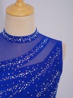 Costume de danse lyrique pour filles de 6 à 14 ans, robe plissée pour spectacles de danse, costumes de danse contemporaine