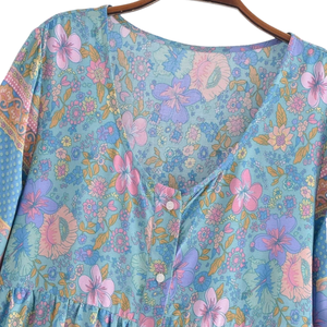 Mini vestido estampado para mujer, vestido informal de moda de verano - Product Image 4