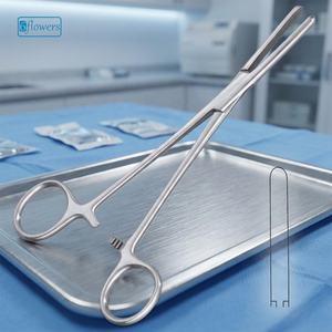 Pince chirurgicale hémostatique en acier inoxydable OEM/ODM, instrument manuel pour l'hémostase, certifiée CE Classe I - Product Image 2