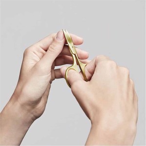 Stainless Steel Cuticle Manicure Scissors Curved <b>Nail</b> Shears Sharp Tip Beauty Salon <b>Tool</b> - Product Image 4