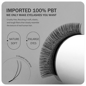 Medylash Nouveaux Cils 3D 4D 5D en <span class=keywords><strong>U</strong></span>, Cils en Forme de <span class=keywords><strong>U</strong></span> Tendance, Faux Cils Personnalisés Cruel Label, Extension de Cils 2D YY <span class=keywords><strong>UU</strong></span> - Product Image 3