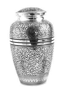 Urne de cendres de souvenir en laiton métallique de conception traditionnelle Conteneur de cendres humaines de qualité superfine Urnes de cendres mémorables à vendre - Product Image 6