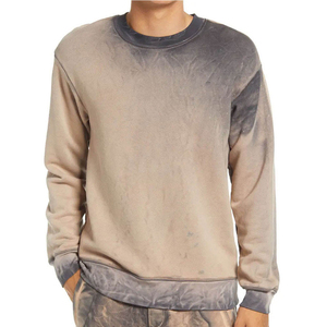 Sweat-shirt d'hiver vintage à col rond 100% coton avec logo imprimé personnalisé, coupe ample pour homme, tissu polaire, vente chaude, dernière mode - Product Image 1