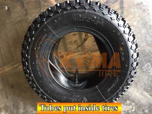 Vietnam-Made High Quality 3.50-8 & 4.00-8 Natural Rubber <b>Tire</b> Casing New <b>Wheelbarrow</b> <b>Tires</b> for Motorcycles - Product Image 5