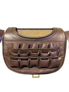 Sac à cartouches en cuir, capacité de 200 cartouches, sangle réglable, taille personnalisée, sac à cartouches de chasse en cuir, accessoire de tir en plein air - Product Image 6