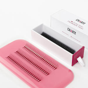 CharmLash Suministros para Pestañas al por Mayor, Paquetes de Pestañas Premontadas, Empaque Ligero y Simétrico, Volumen sin Esfuerzo, Longitud Mixta, Efecto Esponjoso - Product Image 1