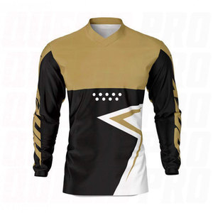 เสื้อเจอร์ซีย์คอกลมแบบซับลิเมชั่นแห้งเร็วสำหรับมอเตอร์ครอส  สำหรับผู้ชาย  สำหรับทีมแข่งรถ  ระบายอากาศได้ดี น้ำหนักเบา สำหรับขับขี่ออฟโรด - Product Image 3
