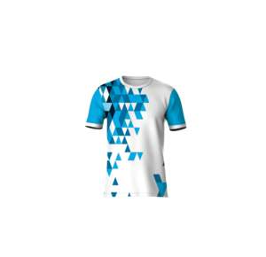 T-shirt de sport en jersey uni 100 % polyester à sublimation vierge, anti-humidité, pour la personnalisation de vêtements de sport - Product Image 2