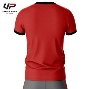 Tenue de rugby dynamique avec effets d'impression superposés, dégradés de couleurs éclatants et style distinctif pour les tournois - Product Image 2
