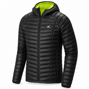 Chaqueta de Invierno para Hombre con Capucha, Acolchada con Thinsulate, 300g, Impermeable 10,000mm, Secado Rápido, Protección UV, Cierre de Cremallera, OEM - Product Image 2