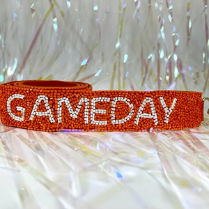 Correa de Repuesto para Bolso Cruzado, Hecha a Mano, Ligera, con Cuentas de Imitación de Perlas, Ajustable, Decorativa, Dorada - Product Image 1